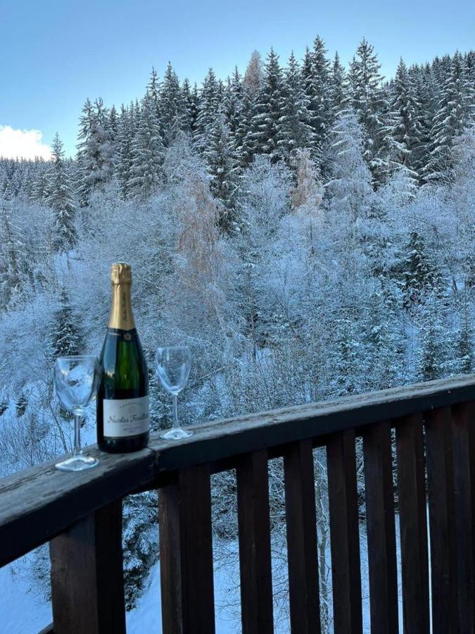 La Tania La Saboia Sleep 8 Private Sauna Lounge Dining 2 Bathrooms Kitchen 2 Balconies Ski In Out Екстер'єр фото